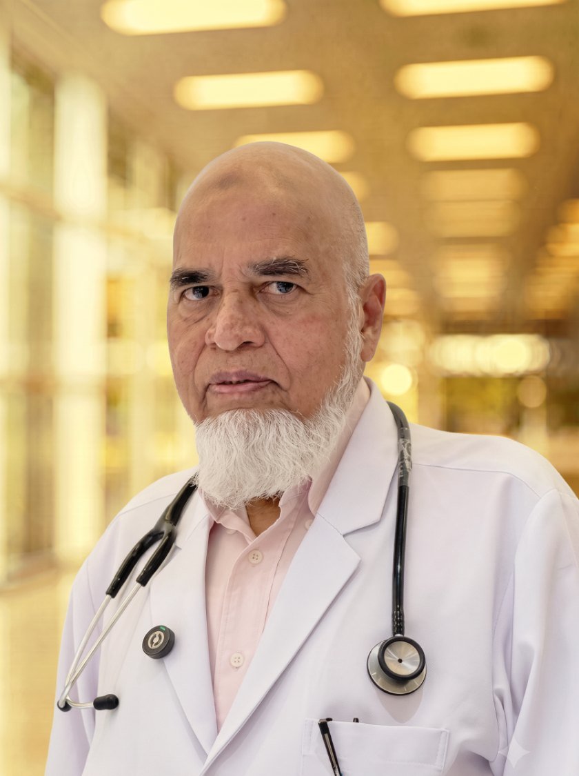 Portrait of Dr. Saeed Ahmad Khan